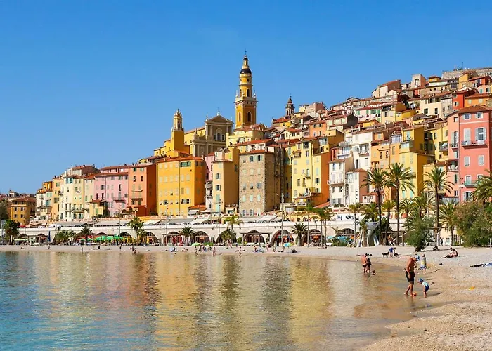 Patio De La Pietonne Lejlighed Menton